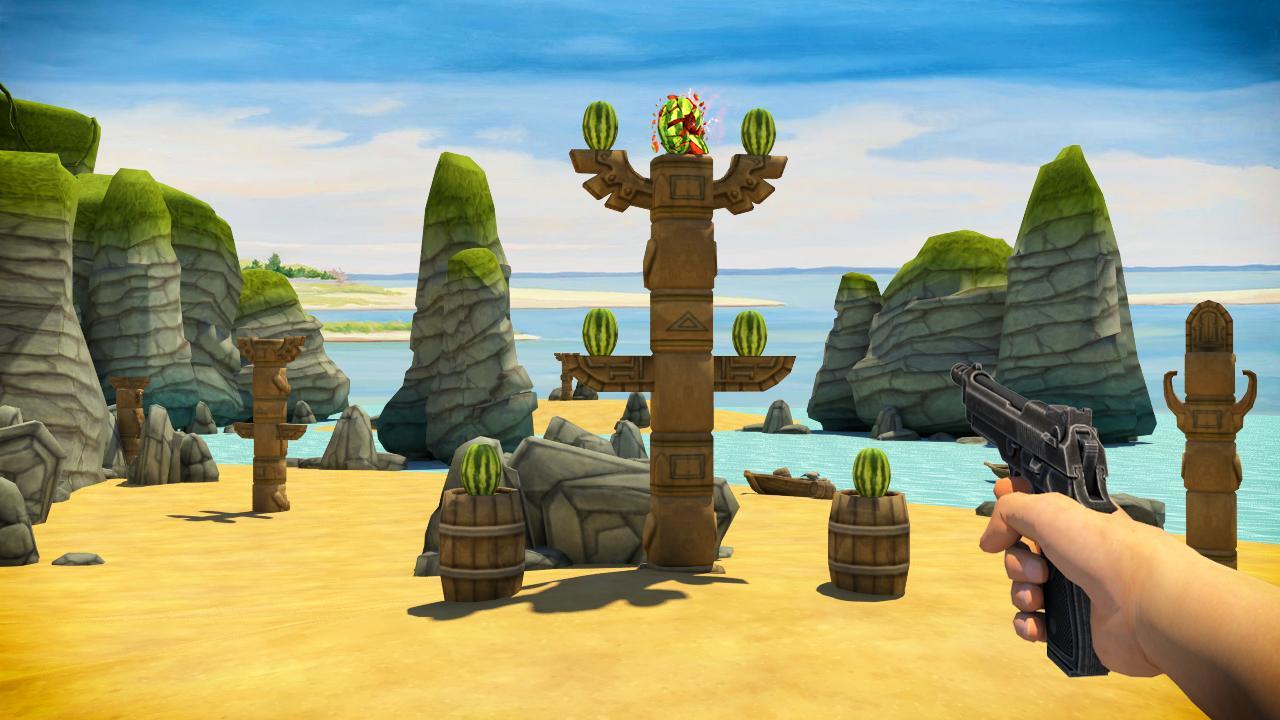 Screenshot of Watermelon Shooting 3D