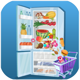 냉장고 채우기: 3D 재미