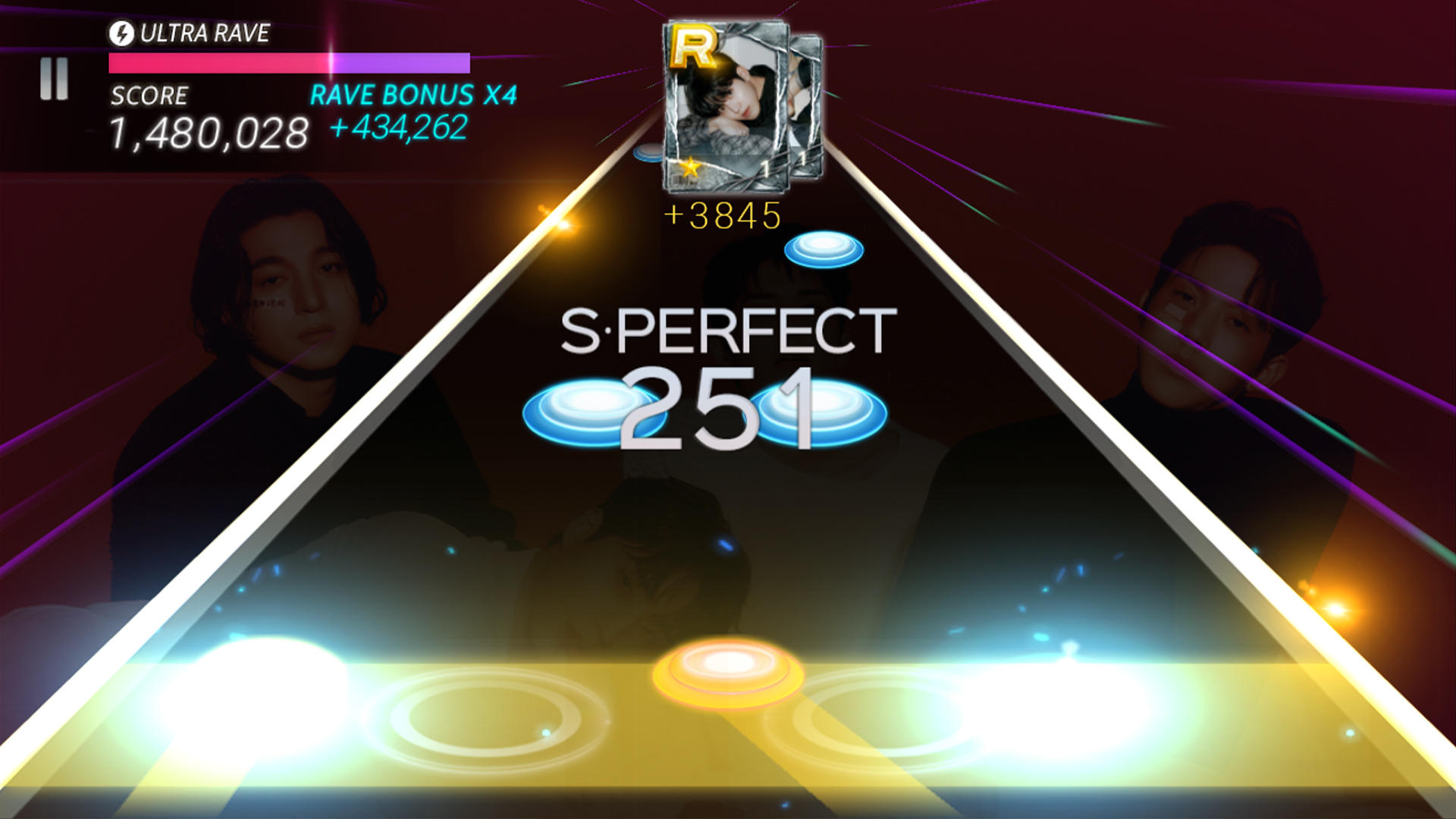 SUPERSTAR JYPNATION Game Screenshot