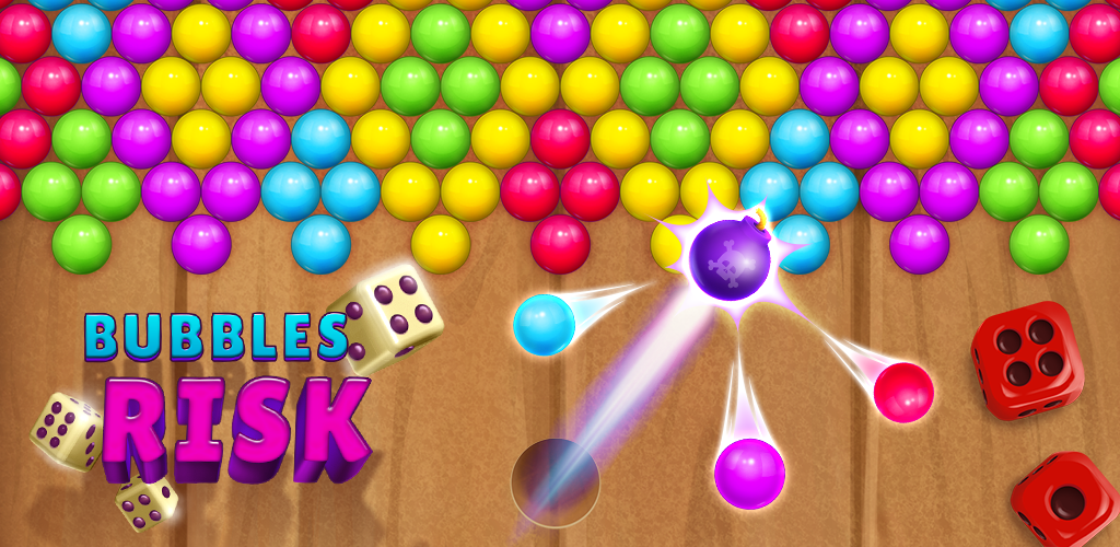 Banner of Bubbles Risk : เกมออฟไลน์ 