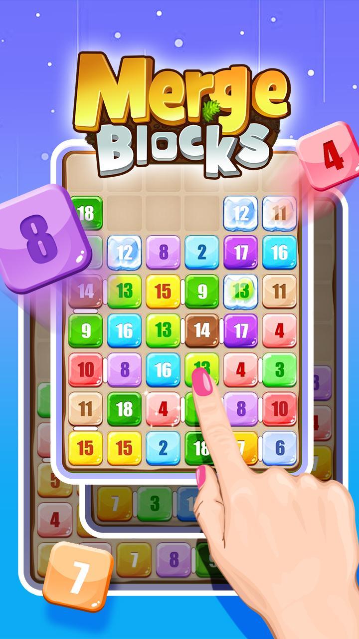 Merge Blocks! Game Screenshot