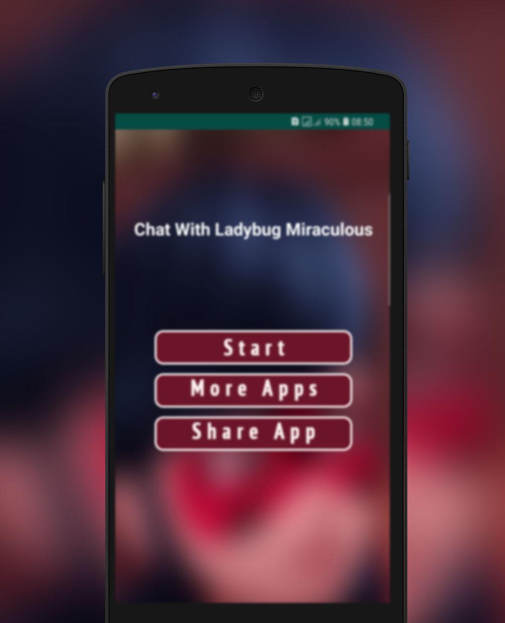 Screenshot of Chat With Ladybug Miraculous - Prank