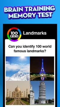 100 PICS Quiz - Logo & Trivia Game Screenshot