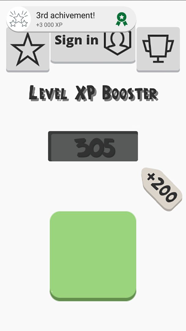 Level XP Booster ภาพหน้าจอเกม