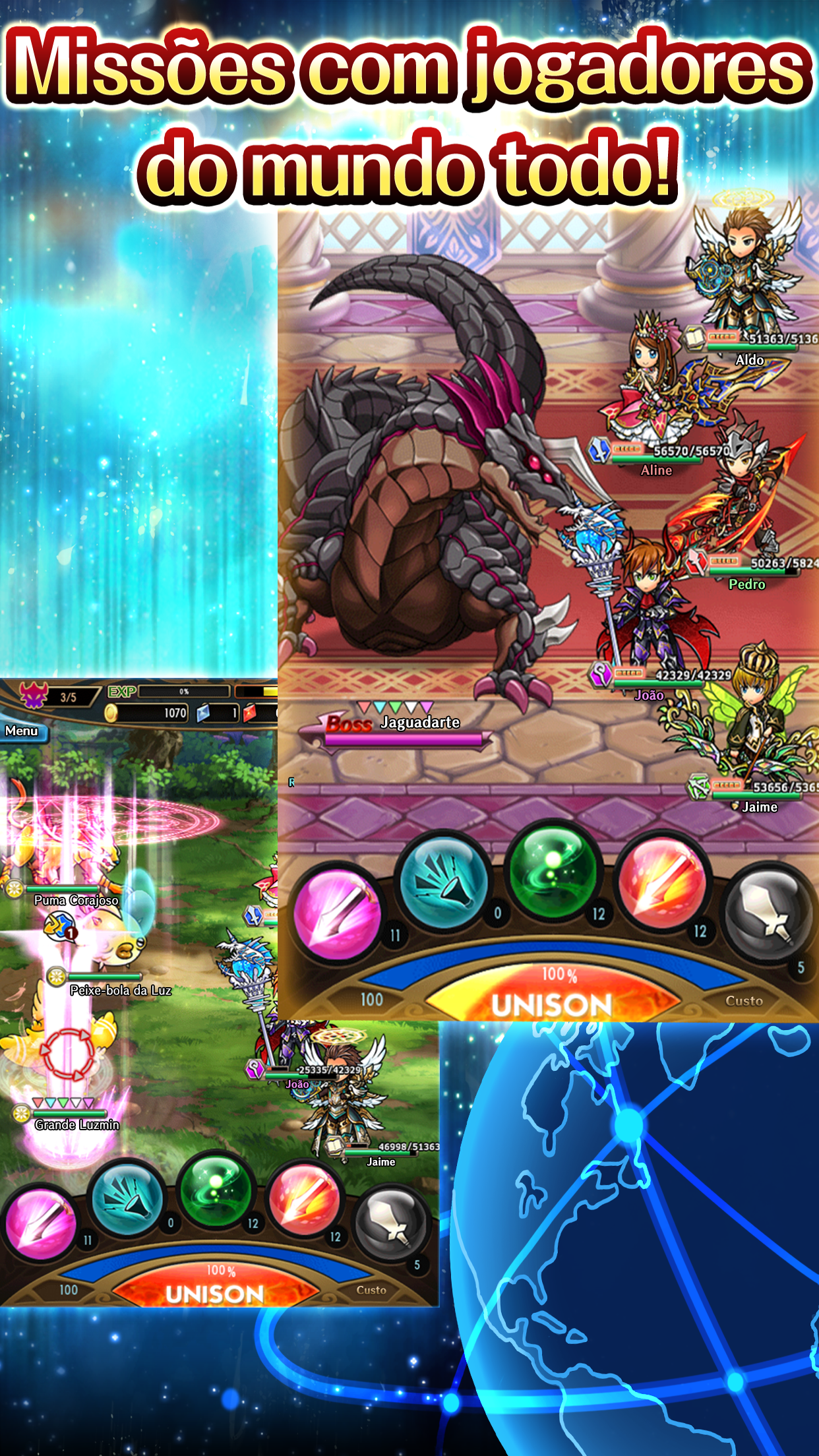 Captura de Tela do Jogo Unison League