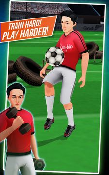 Top Soccer Hero : Bali United Game Screenshot