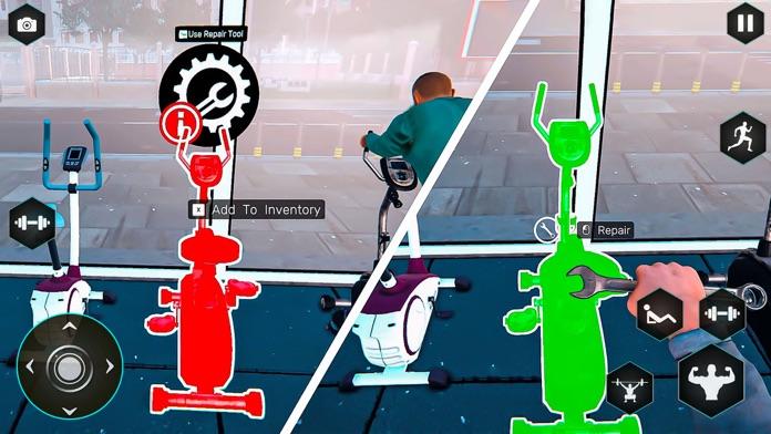 체육관 시뮬레이터 - 피트니스 타이쿤 게임 스크린 샷