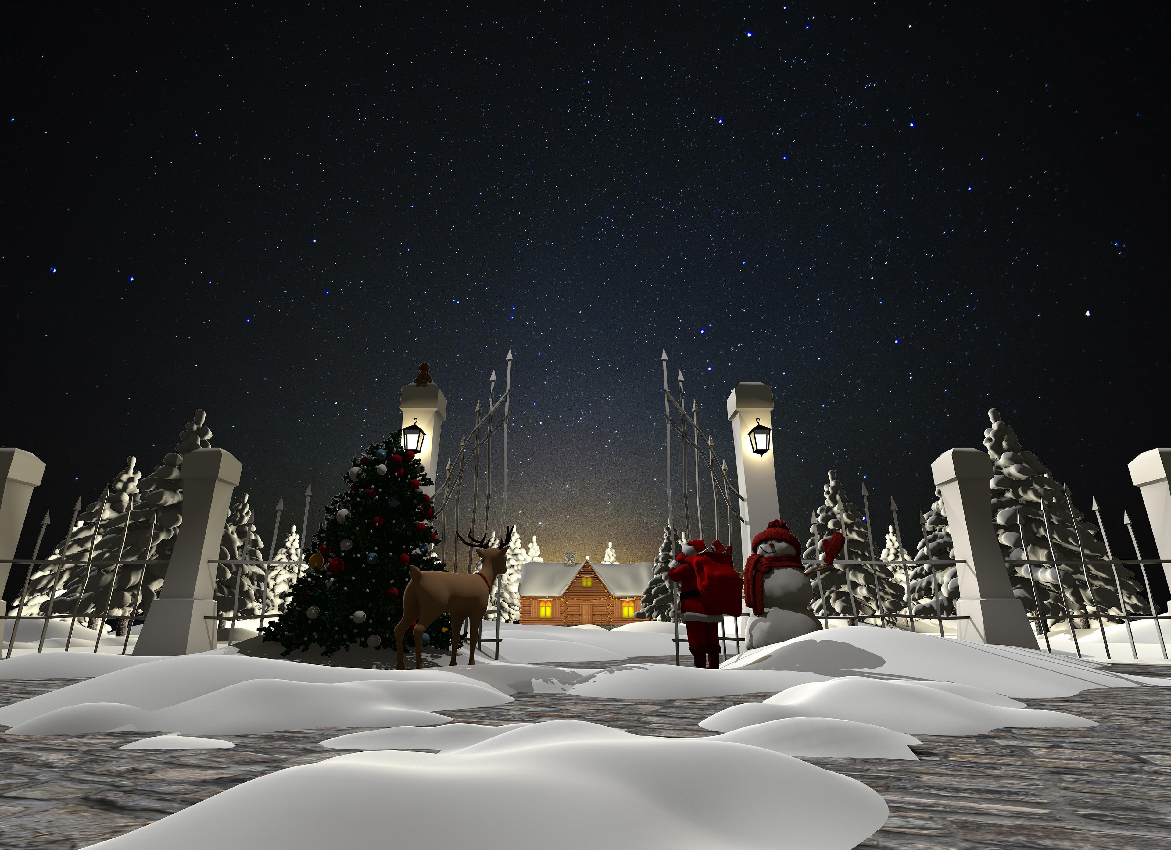 Screenshot 1 of เกมหนี: คืนคริสต์มาส 2.22.2.0