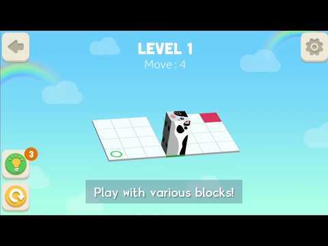 Screenshot of the video of Bloxorz: Roll the Block