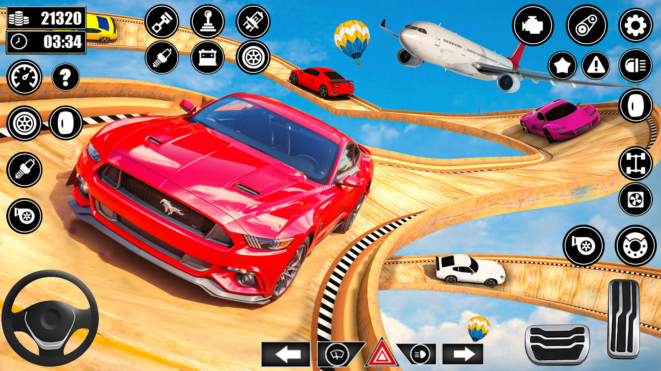 Screenshot of Extreme Car Stunt Master 3D