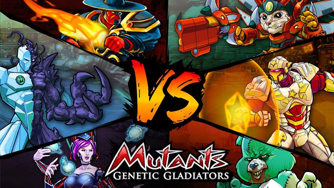 Mutants Genetic Gladiators 게임 스크린 샷