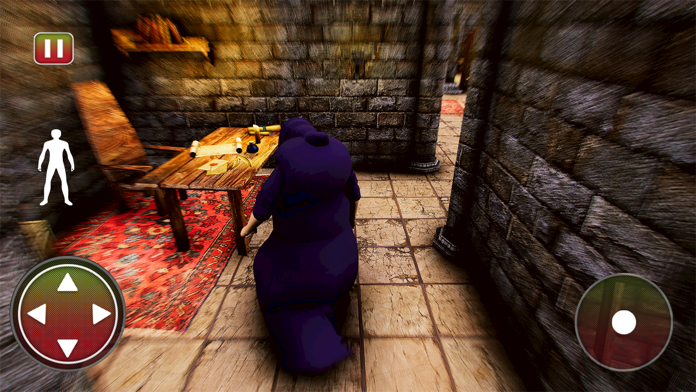 Evil Witch Scream Horror House Game Screenshot