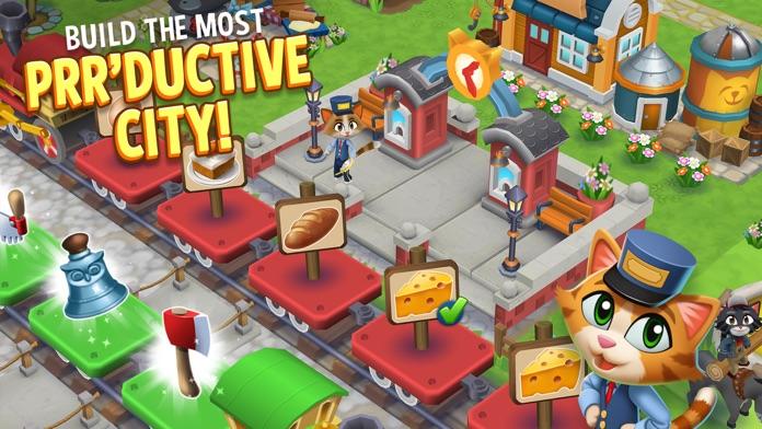 Скриншот игры Kitty City: Harvest Valley
