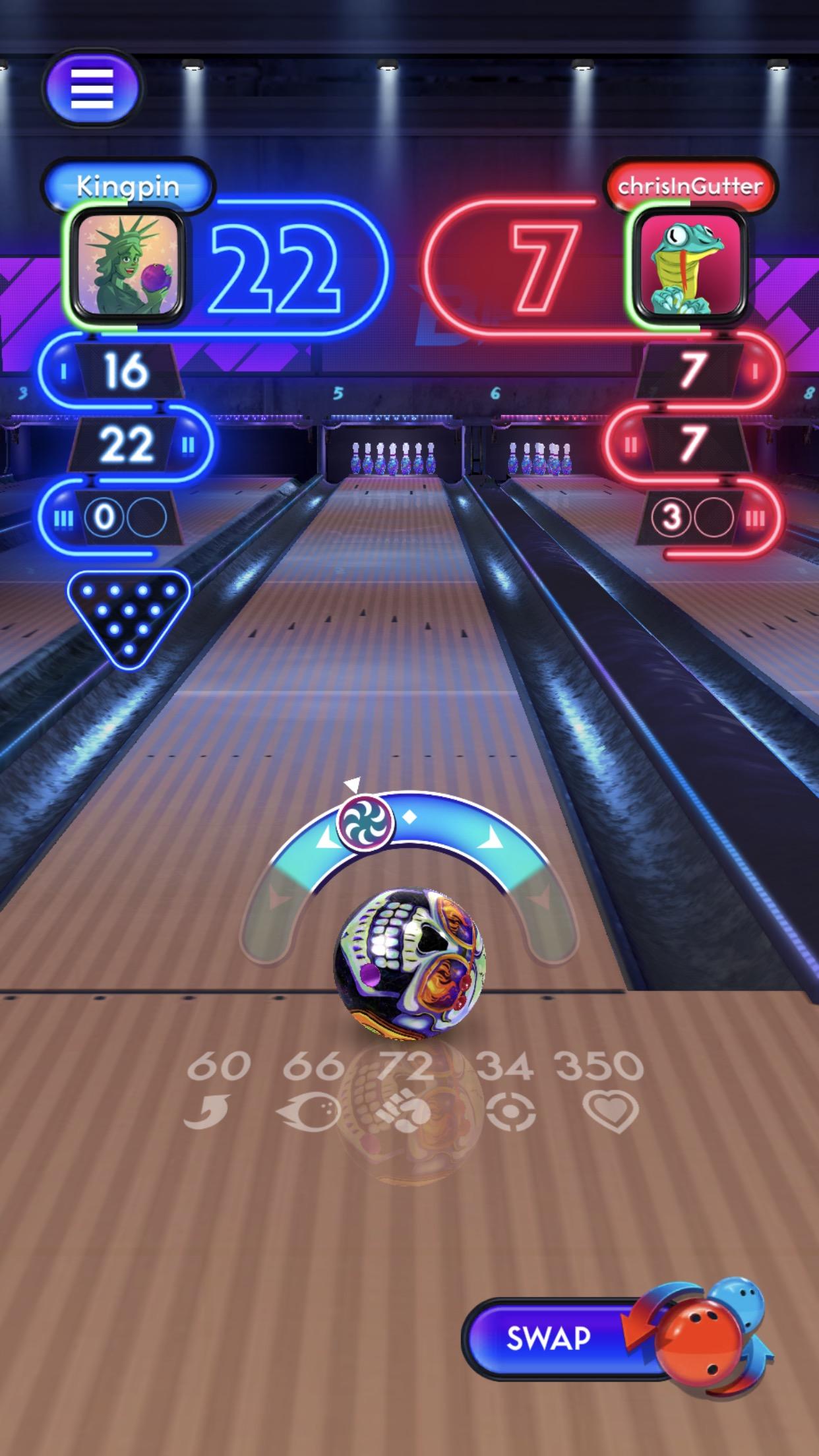 Bowling Fury: Ten Pin King Game Screenshot
