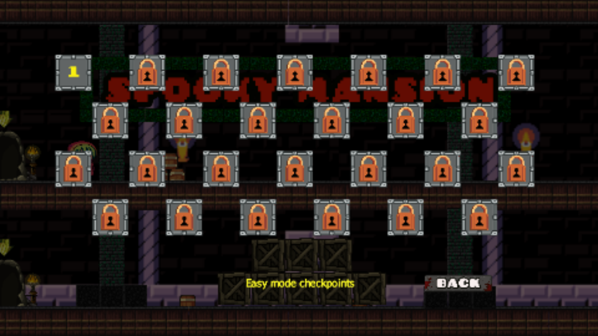 spooky mansion 게임 스크린샷