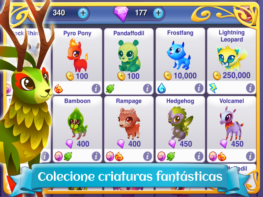 Captura de Tela do Jogo Fantasy Forest: Magic Masters!