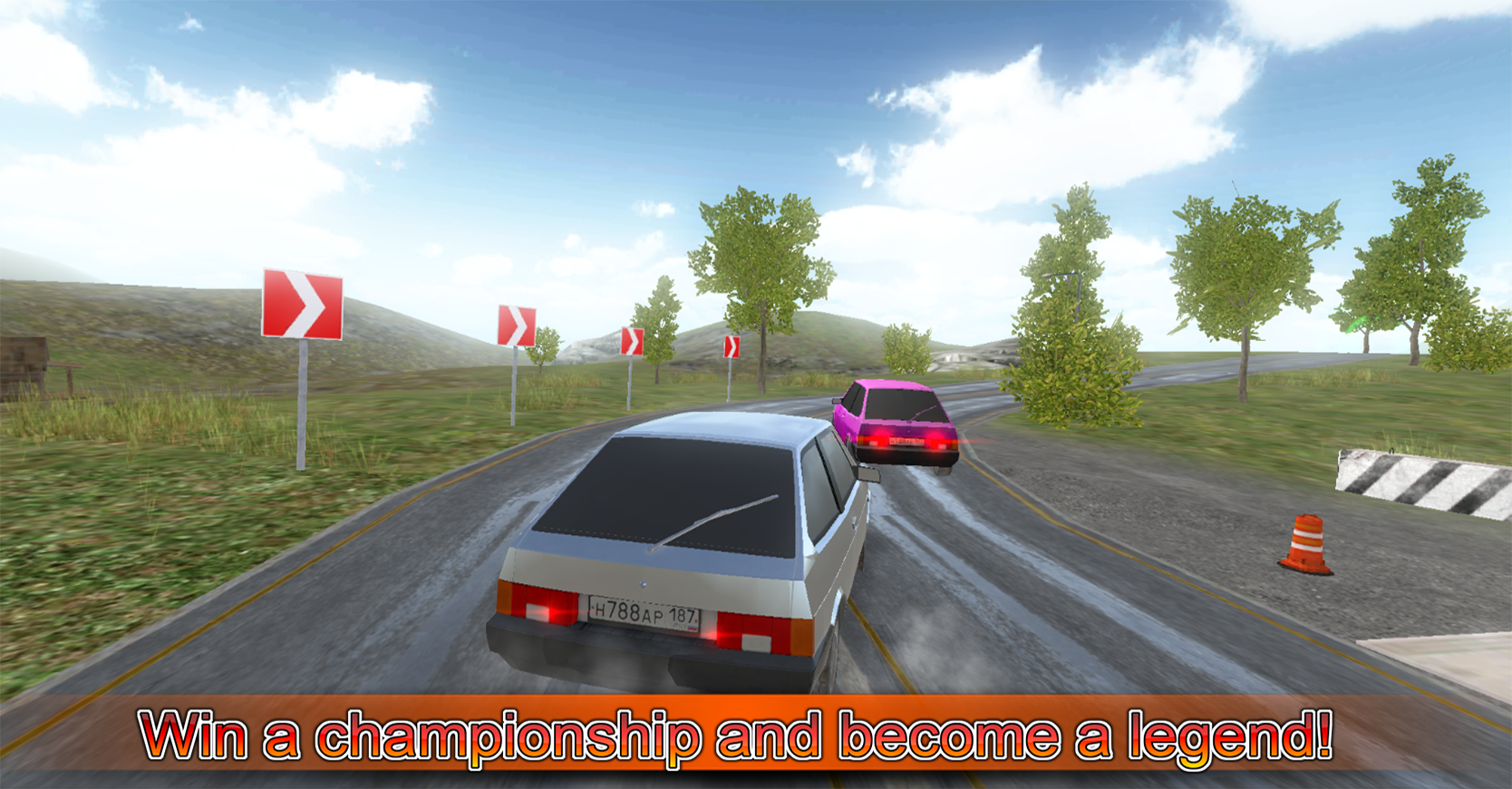 Скриншот игры Driving simulator VAZ 2108 SE