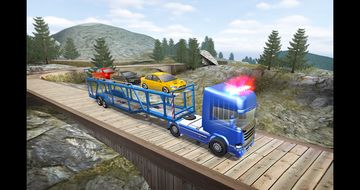 Police Truck Transporter 2016 Game Screenshot