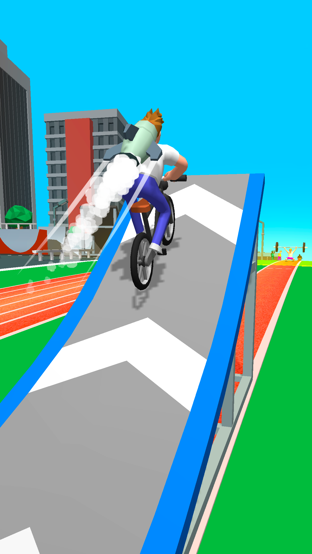 Screenshot 1 of Bike Hop: บ้ากระโดดจักรยาน BMX 1.0.84