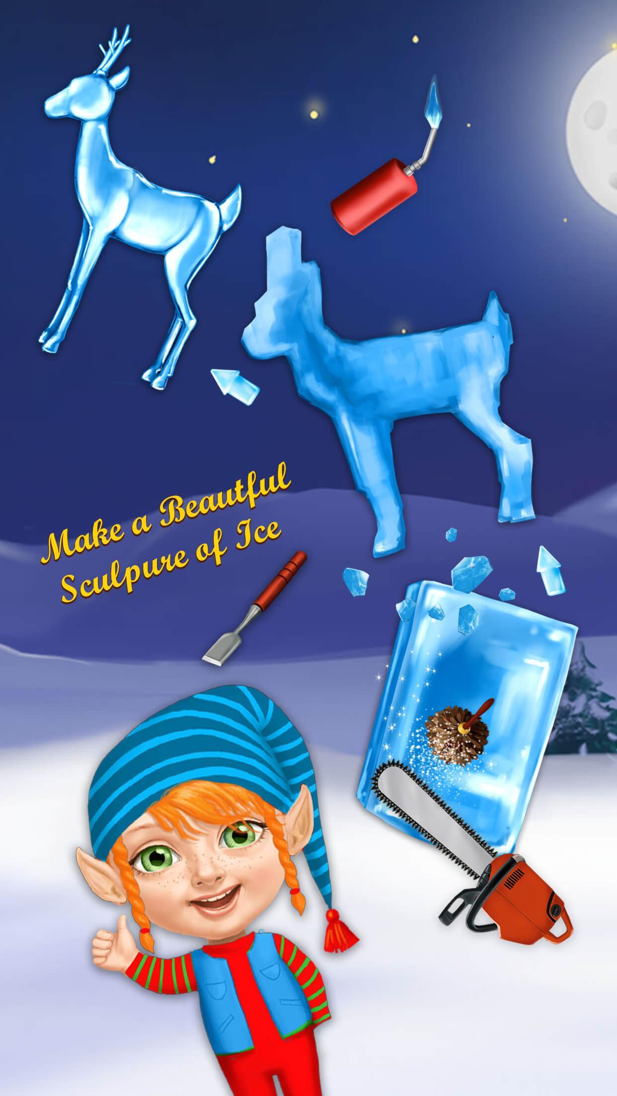 Cuplikan Layar Game Sweet Baby Girl Christmas 2