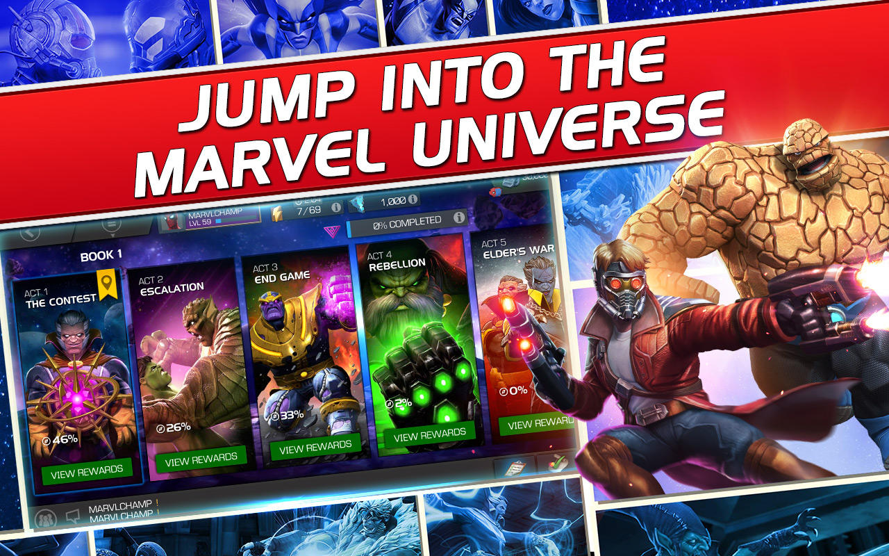 Marvel Contest of Champions Game Screenshot