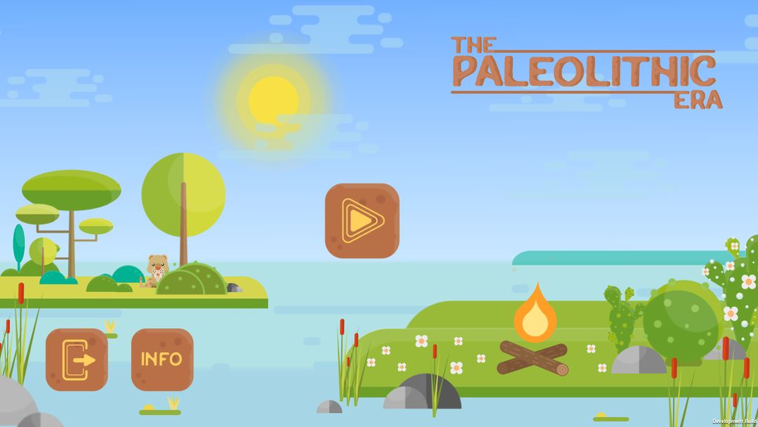 Paleolithic Era Platformer screenshot game