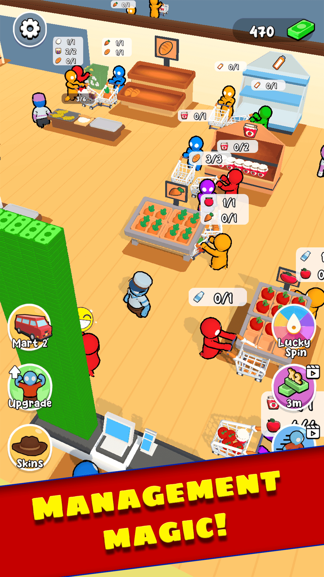 My Mart Tycoon Game Screenshot