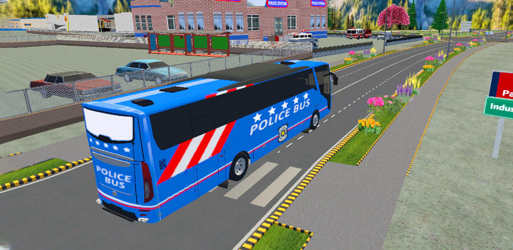 Real Police Bus Simulator 2024 screenshot