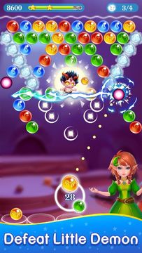 Monster Pet Pop Bubble Shooter Game Screenshot