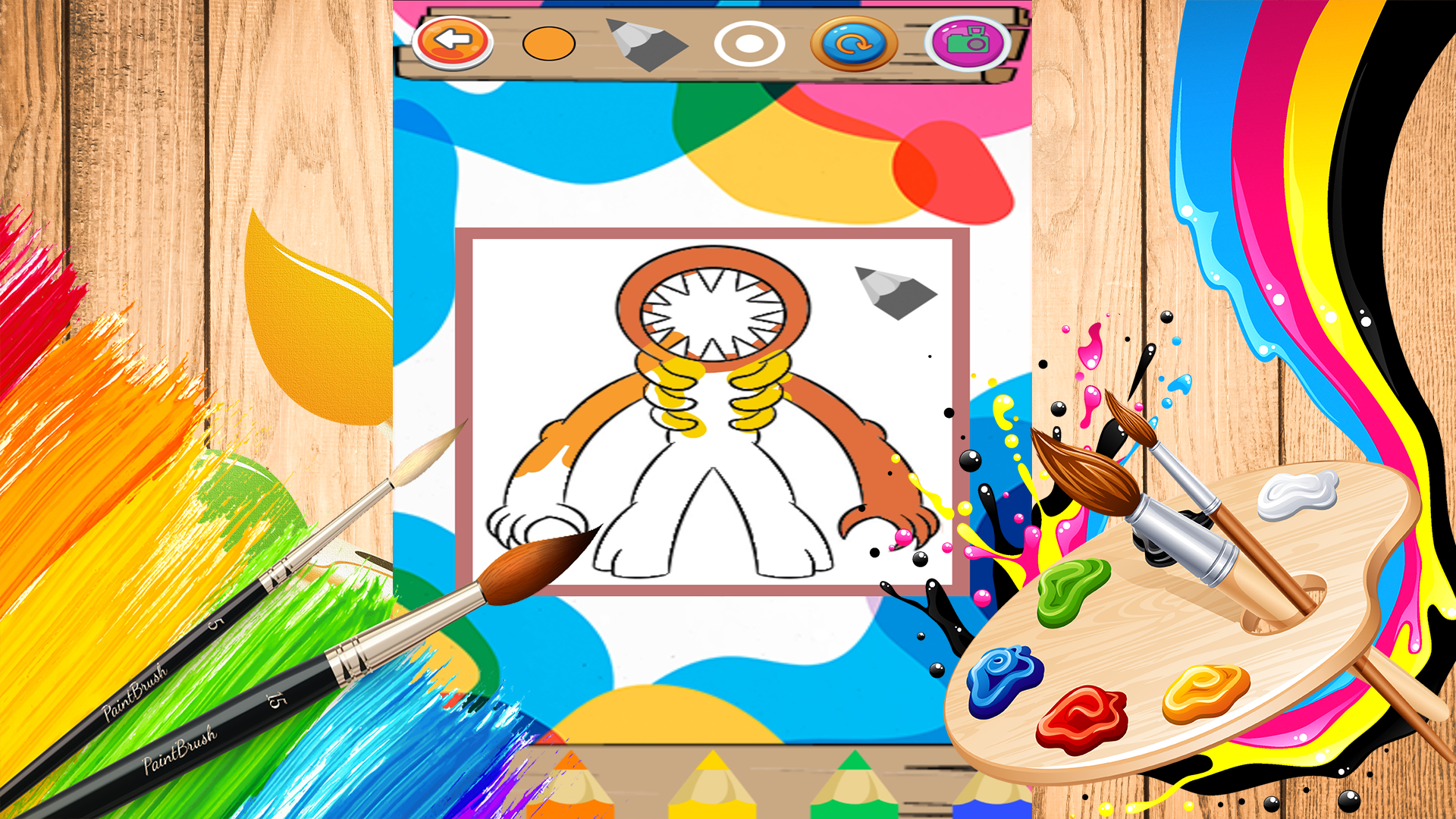 Doors 2 Coloring Book Game 遊戲截圖