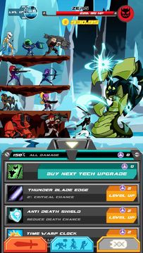 Monsters Impact : Tap Clicker ภาพหน้าจอเกม