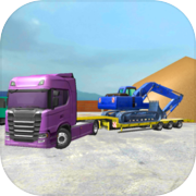 Truck Simulator 3D: Transporte de Escavadeira