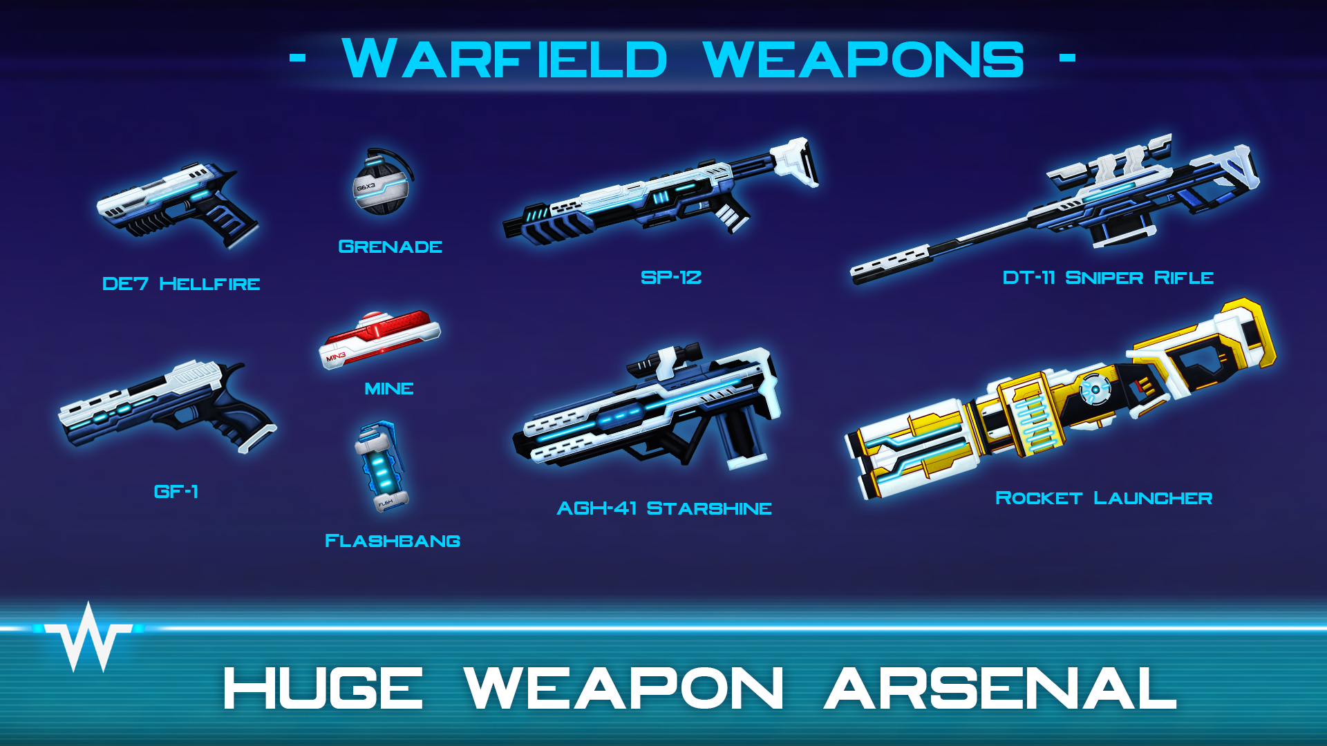 Warfield: Tactical Arena Shooter 게임 스크린샷