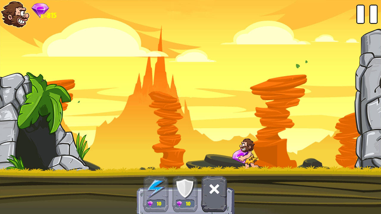 Cuplikan Layar Game 原始人也疯狂