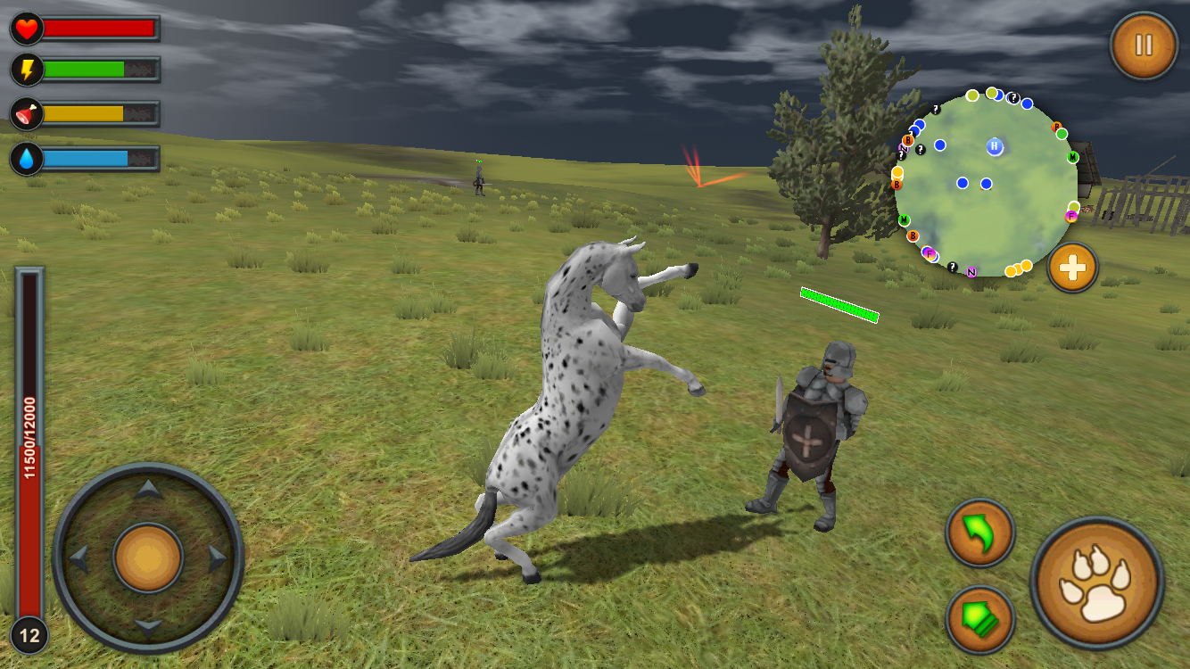 Horse Multiplayer : Arabian Game Screenshot