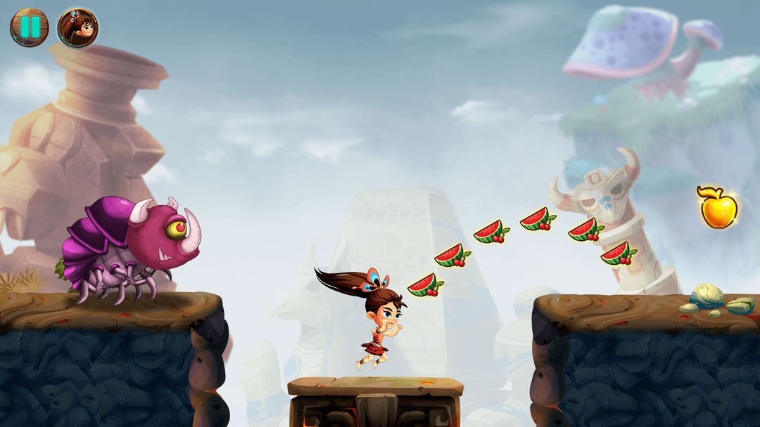 Screenshot of Jungle Adventures Run