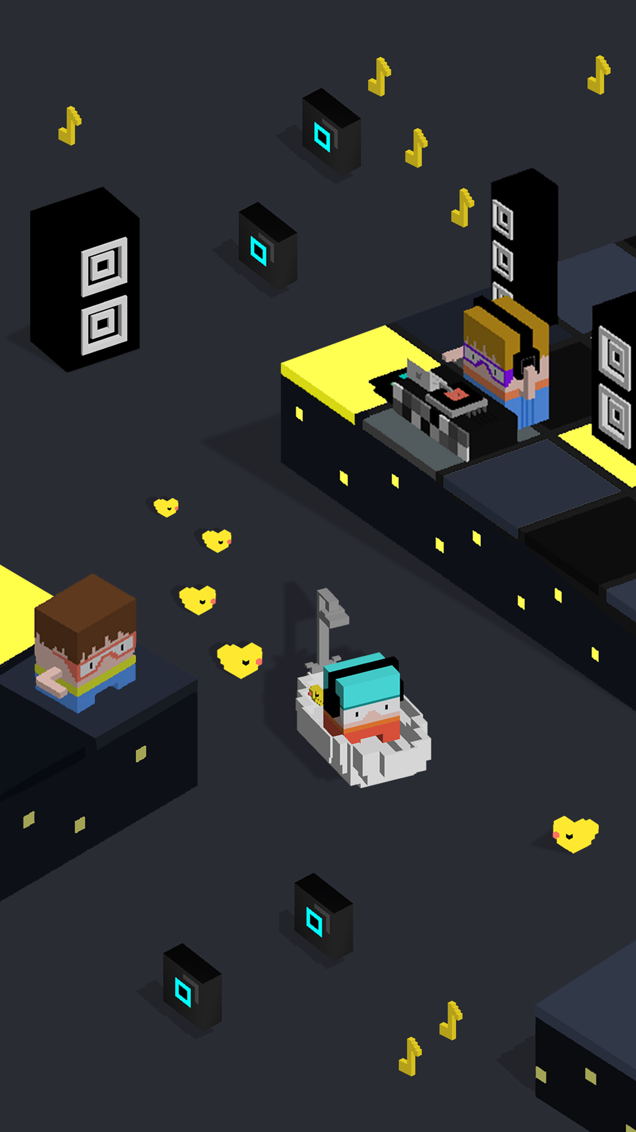 Silly Slide -- Retro 3D Arcade Game Screenshot