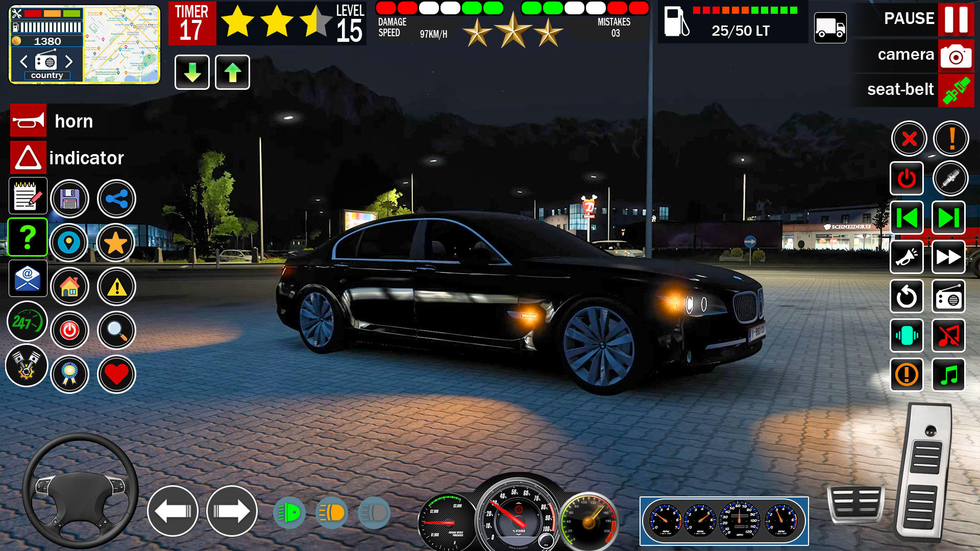 本物の車の駐車 車のゲーム 3D ゲームのスクリーンショット