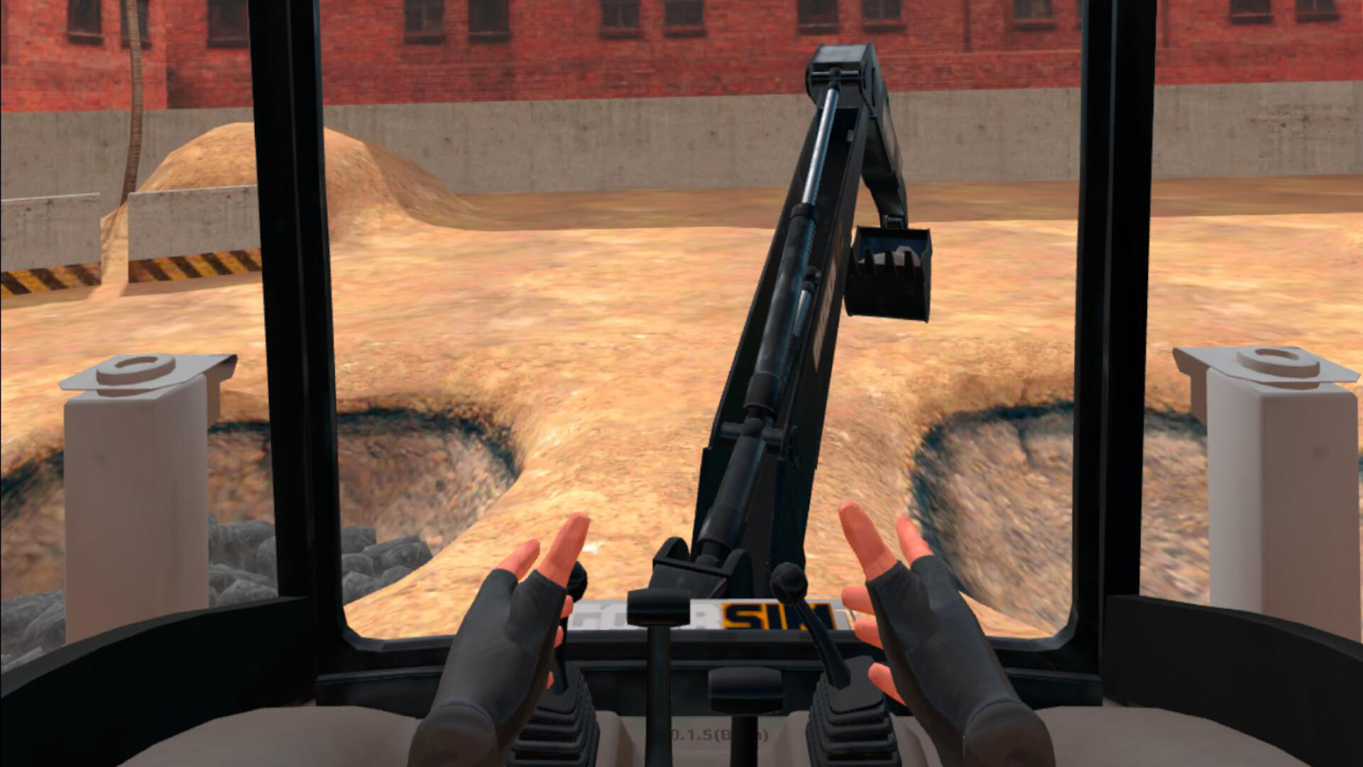 Screenshot of DiggerSim - Excavator & Heavy Equipment Simulator VR