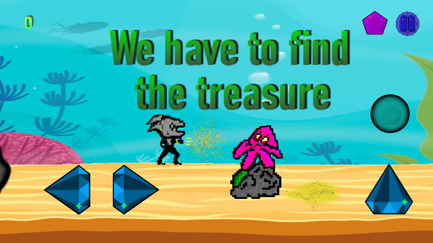 Cuplikan Layar Game Treasure Hunter Krang