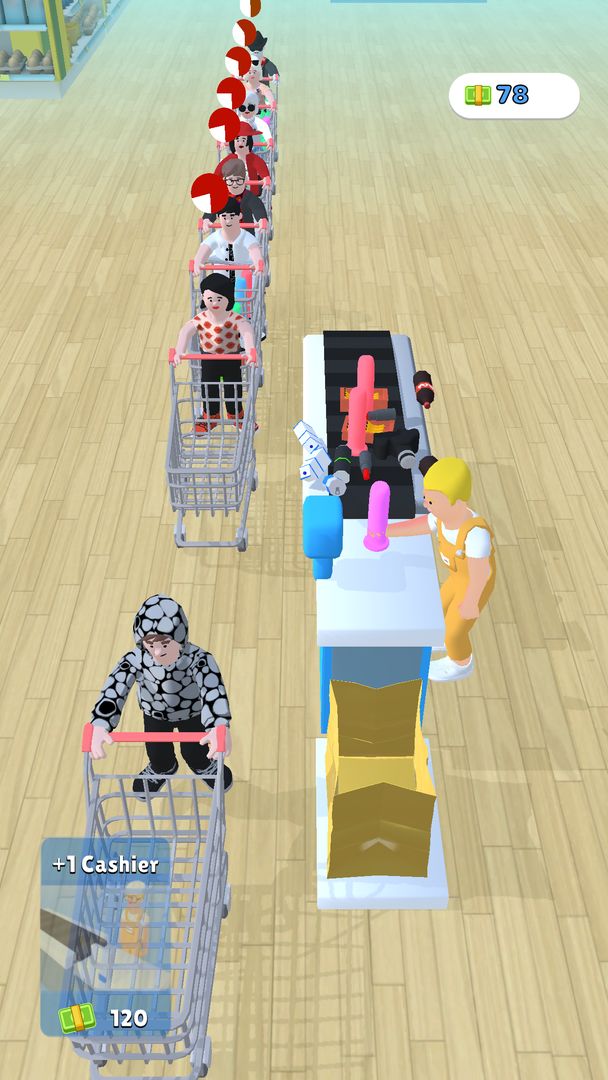 Strong Cashier screenshot game