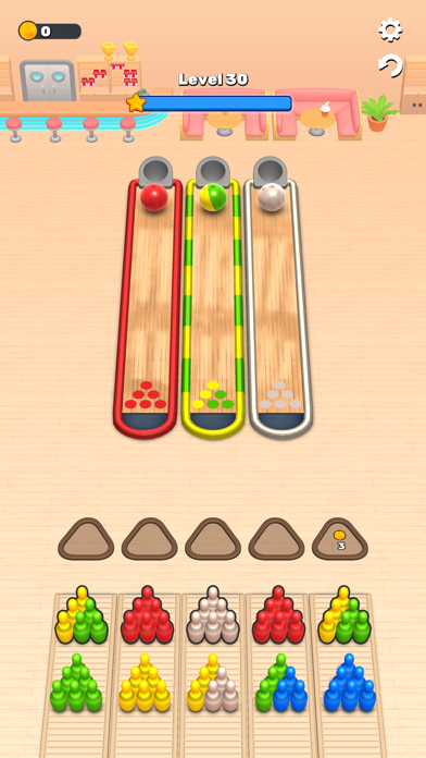 Bowling Sort Game Screenshot