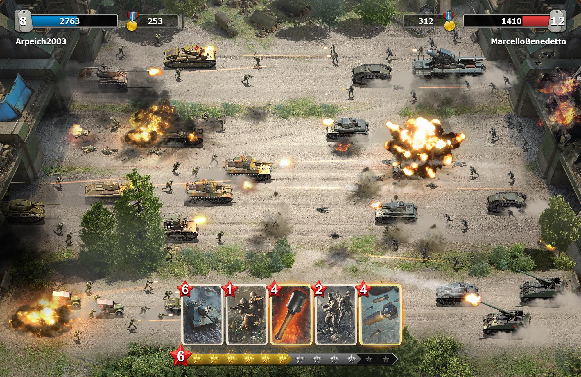 Trench Assault screenshot game