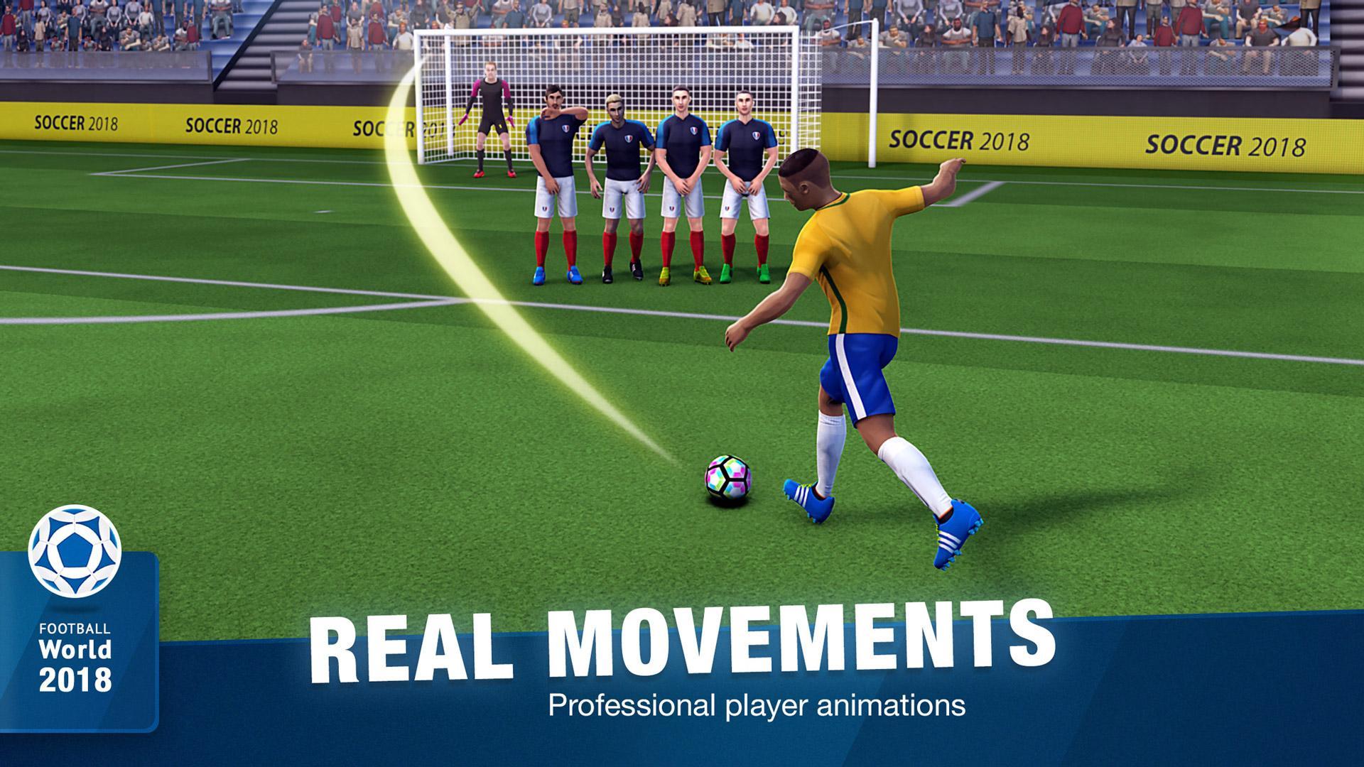 Скриншот игры FreeKick Soccer 2021