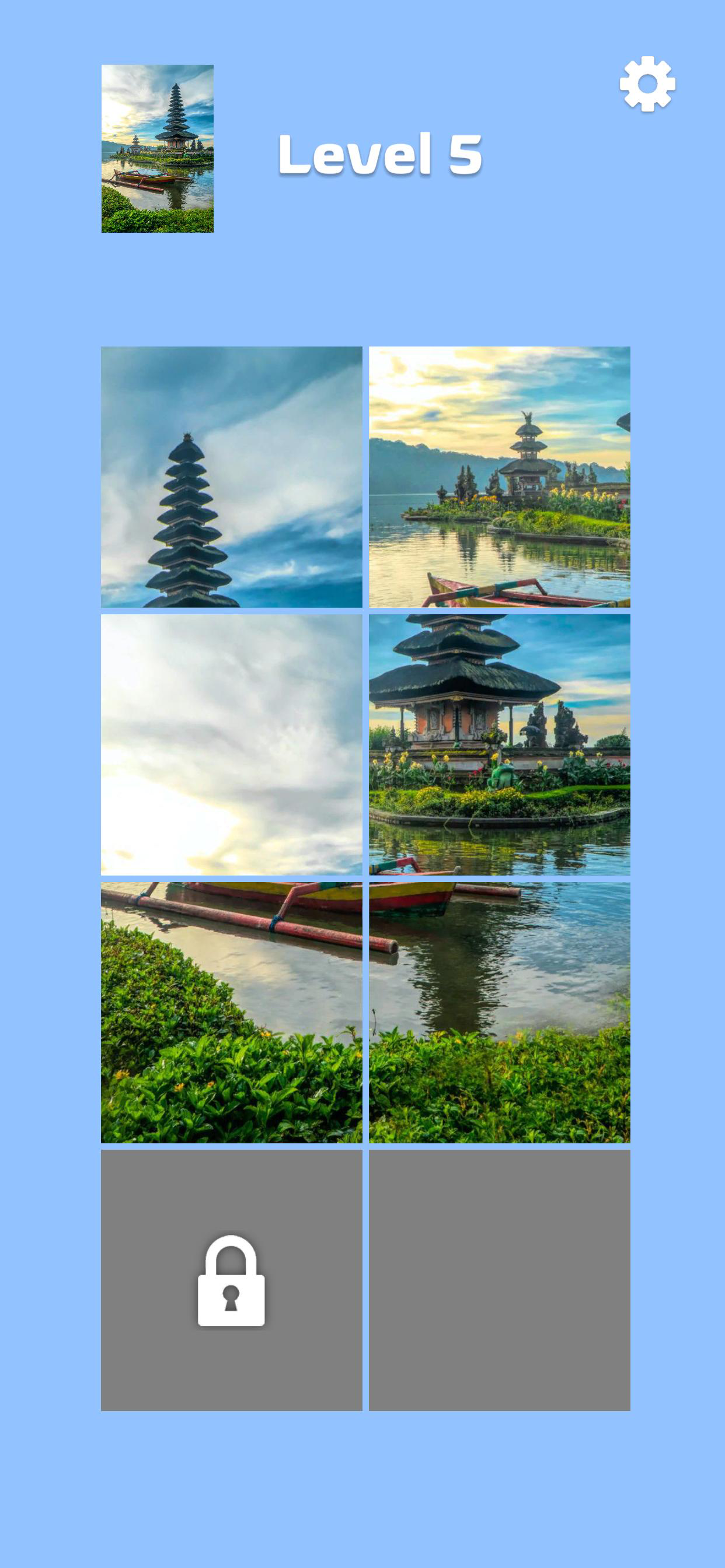 Slide Puzzle 게임 스크린샷