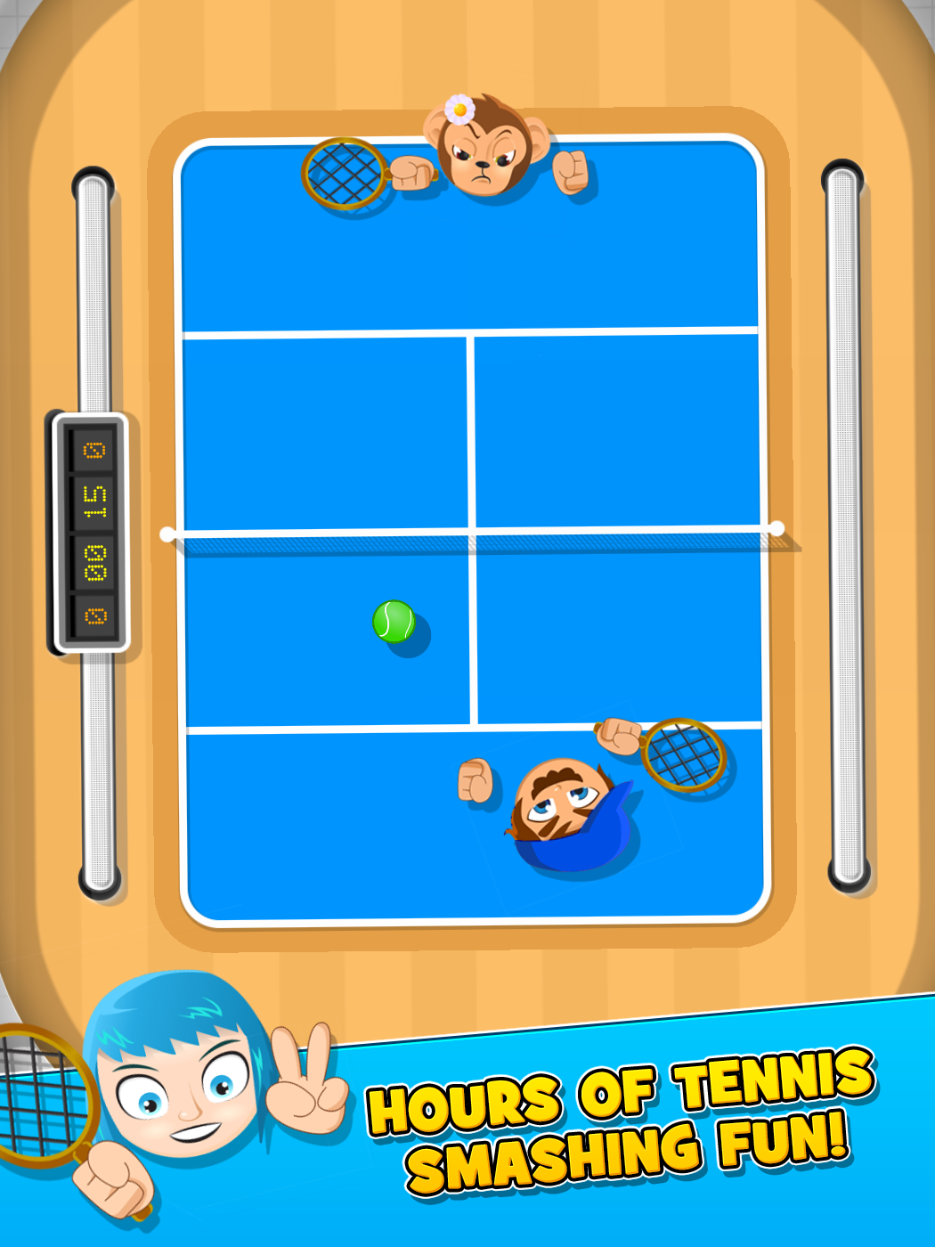 Bang Bang Tennis Game Game Screenshot