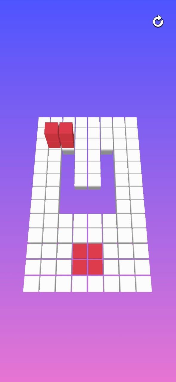 Rolling Cube Game Screenshot