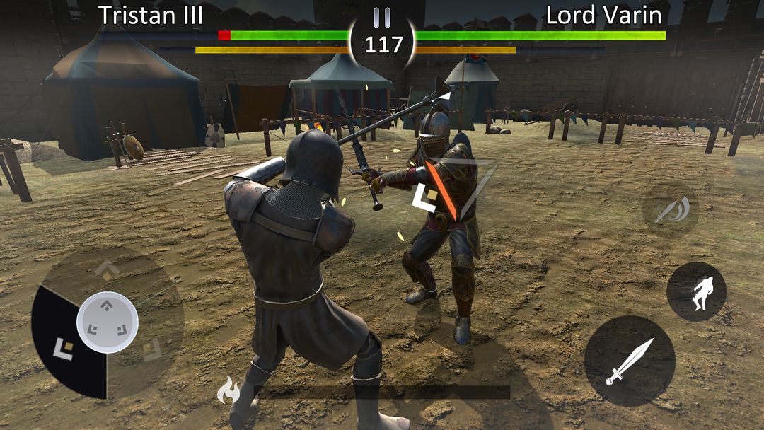 Knights Fight 2: Honor & Glory ภาพหน้าจอเกม