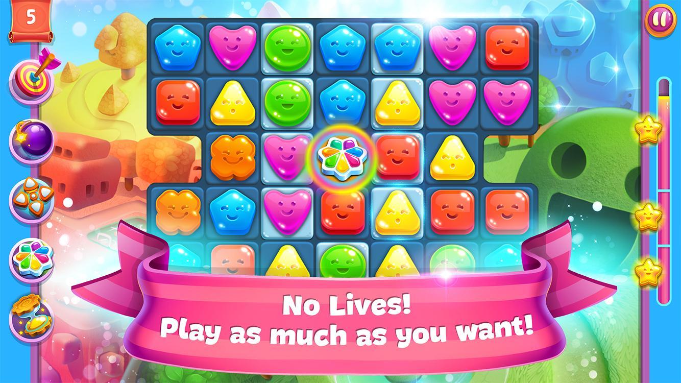 Happy Shape Blast - Match 3 Game Screenshot
