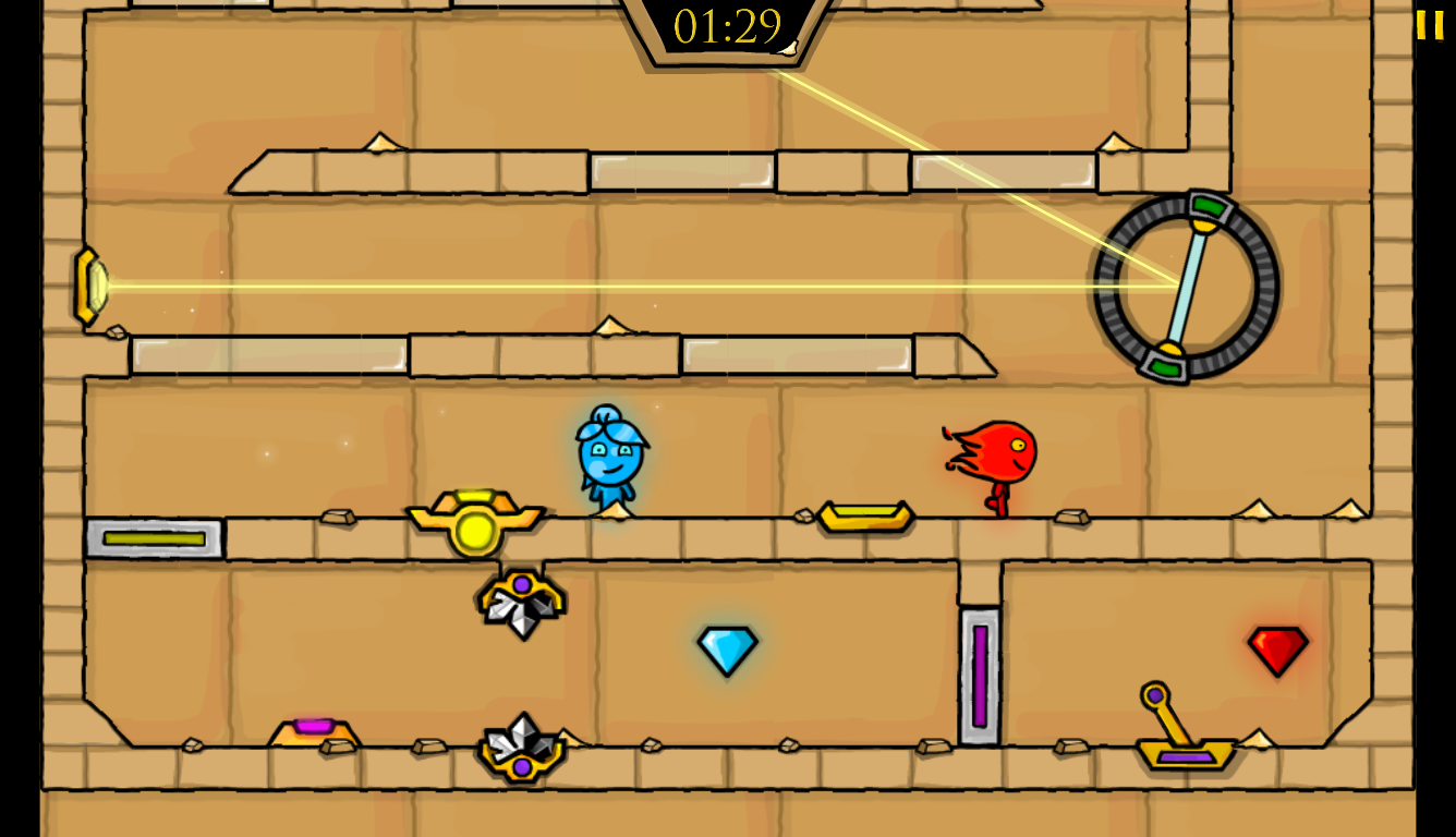Captura de Tela do Jogo Fireboy & Watergirl: Elements